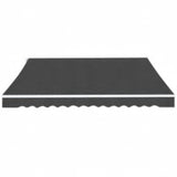 Auvent pliable manuel 600 cm Anthracite