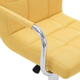 Chaise de bar Jaune Tissu