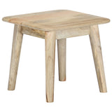 Table basse 45x45x40 cm Bois de manguier massif