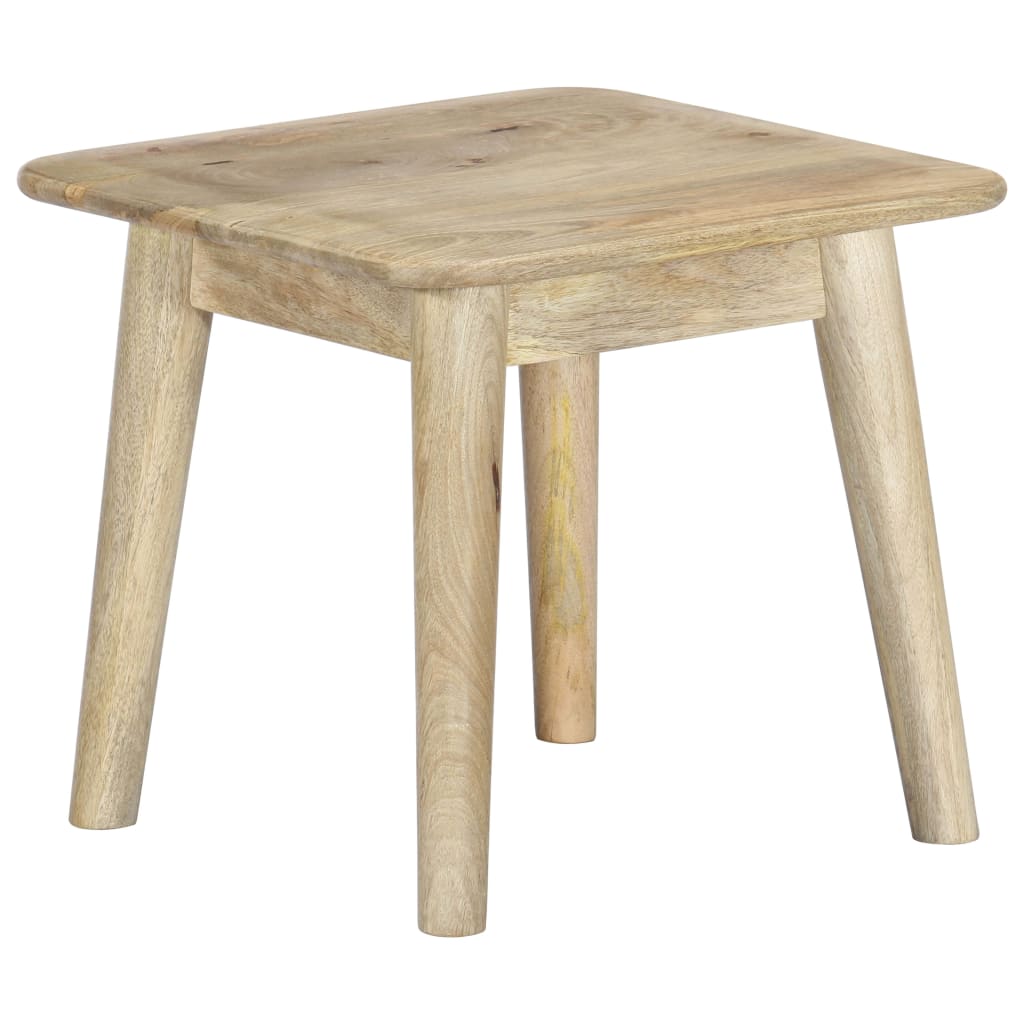 Table basse 45x45x40 cm Bois de manguier massif