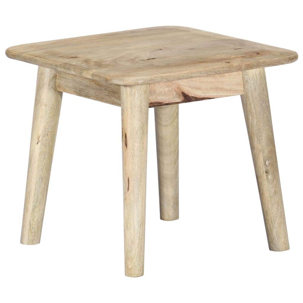 Table basse 45x45x40 cm Bois de manguier massif