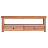 Meuble TV 120x30x40 cm Bois d'acajou massif