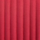 Chaises à manger lot de 2 rouge bordeaux tissu