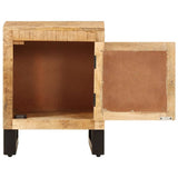 Table de chevet 40x30x50 cm Bois de manguier massif