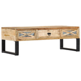 Table basse 110x50x38 cm bois de manguier massif