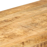 Table console 110 x 30 x 76 cm Bois de manguier massif