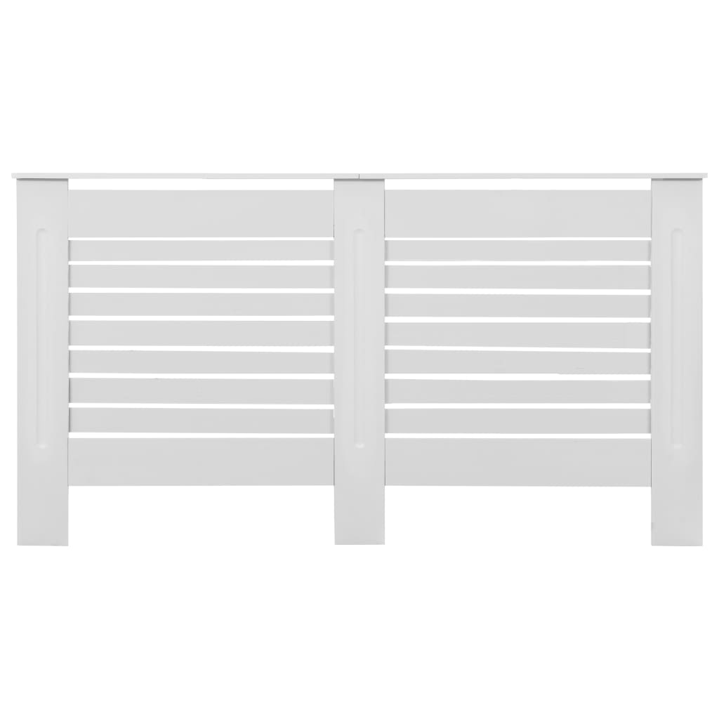 Radiator cover White 152x19x81.5 cm MDF