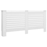 Cache-radiateur Blanc 172x19x81,5 cm MDF