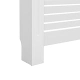 Cache-radiateur Blanc 172x19x81,5 cm MDF