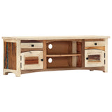 Meuble TV 120 x 30 x 40 cm Bois de récupération massif