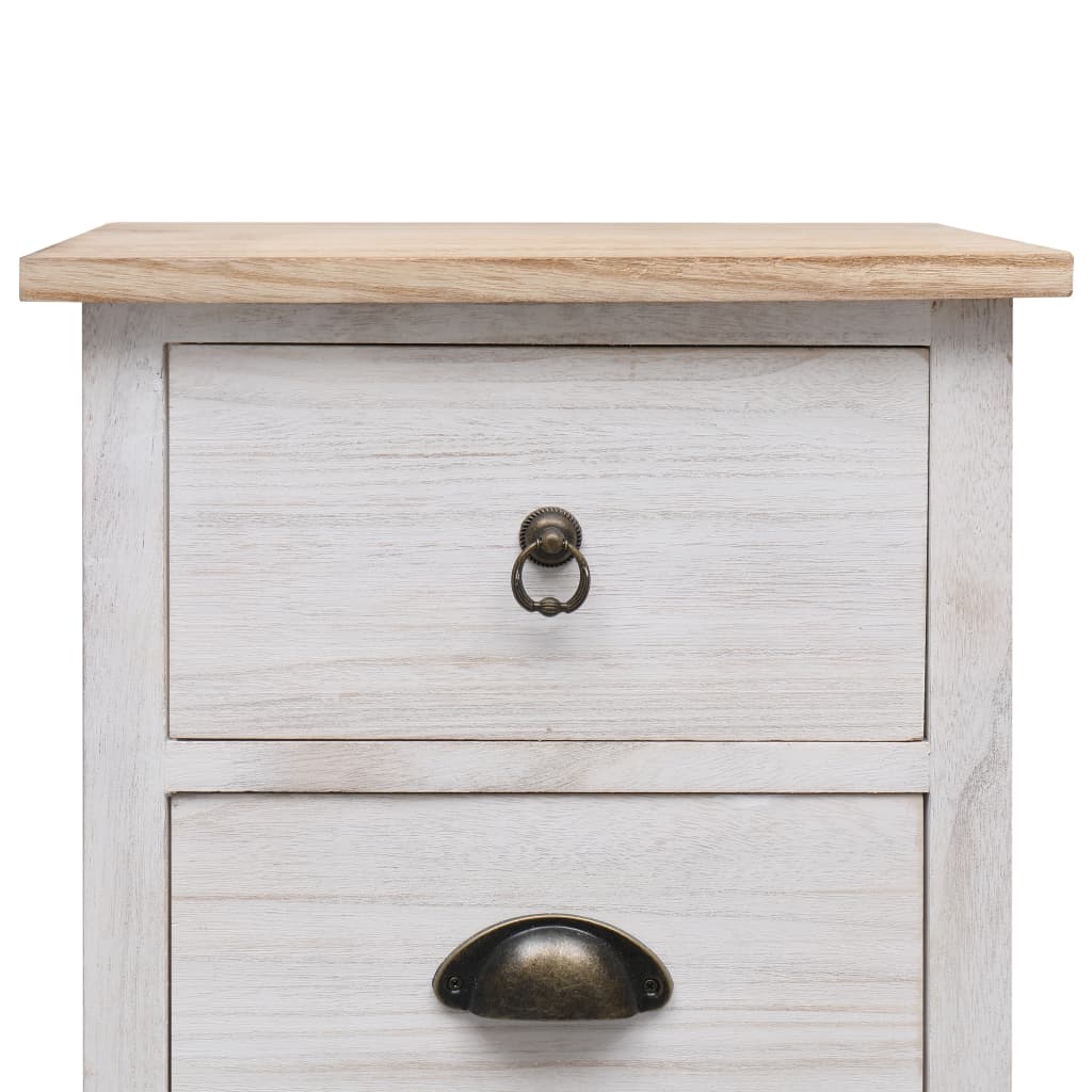 Side cabinet 35x25x57 cm Paulownia wood