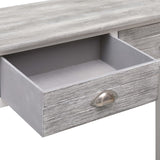 Table console Gris 90 x 30 x 77 cm Bois