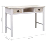 Table console 110x45x76 cm bois