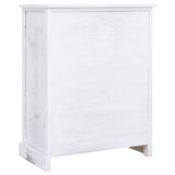 White drawer cabinet 60x30x75 cm Wood