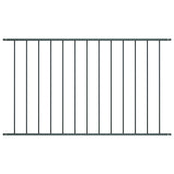 Fence panel Powder coated steel 1.7x0.75 m Anthracite