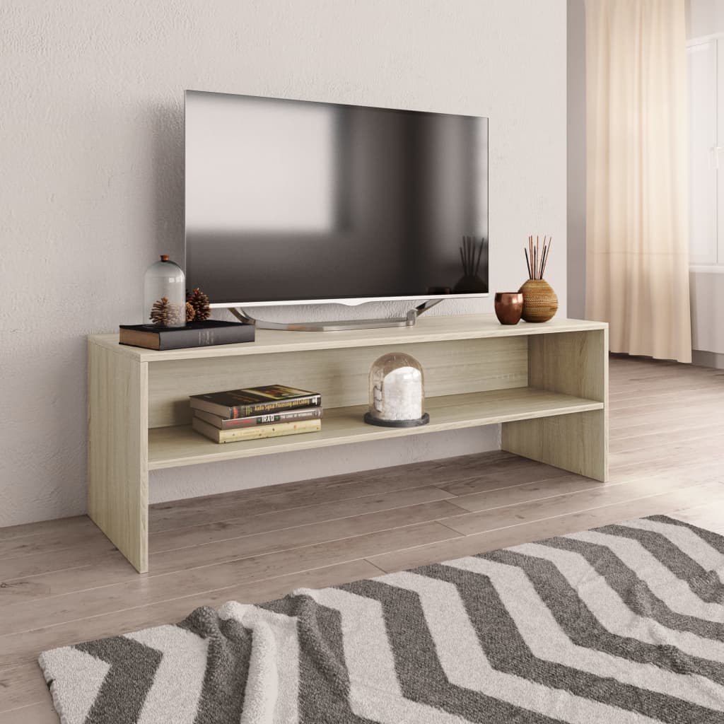 Meuble TV Chêne sonoma 120x40x40 cm Bois d'ingénierie