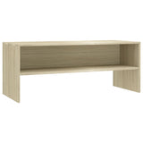 Meuble TV Chêne sonoma 100x40x40 cm Bois d'ingénierie