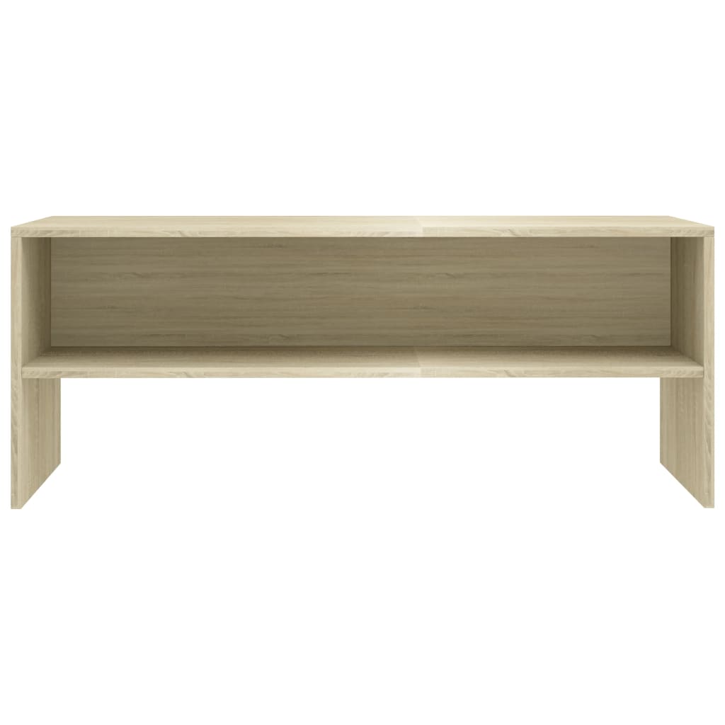 Meuble TV Chêne sonoma 100x40x40 cm Bois d'ingénierie