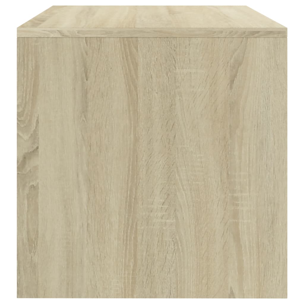 Meuble TV Chêne sonoma 100x40x40 cm Bois d'ingénierie