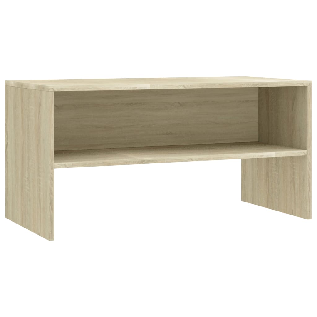 Meuble TV Chêne sonoma 80x40x40 cm Bois d’ingénierie