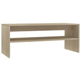 Couchtisch Sonoma-Eiche 100x40x40 cm Holzwerkstoff