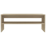 Couchtisch Sonoma-Eiche 100x40x40 cm Holzwerkstoff