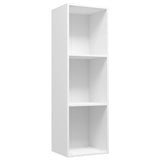 Bibliothèque/Meuble TV Blanc 36x30x114 cm Bois d'ingénierie