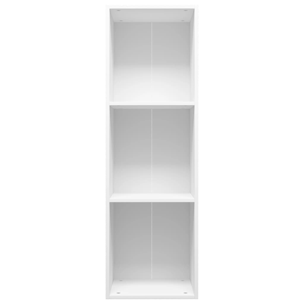 Bibliothèque/Meuble TV Blanc 36x30x114 cm Bois d'ingénierie