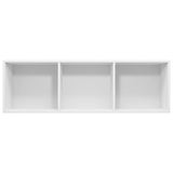 Bibliothèque/Meuble TV Blanc 36x30x114 cm Bois d'ingénierie