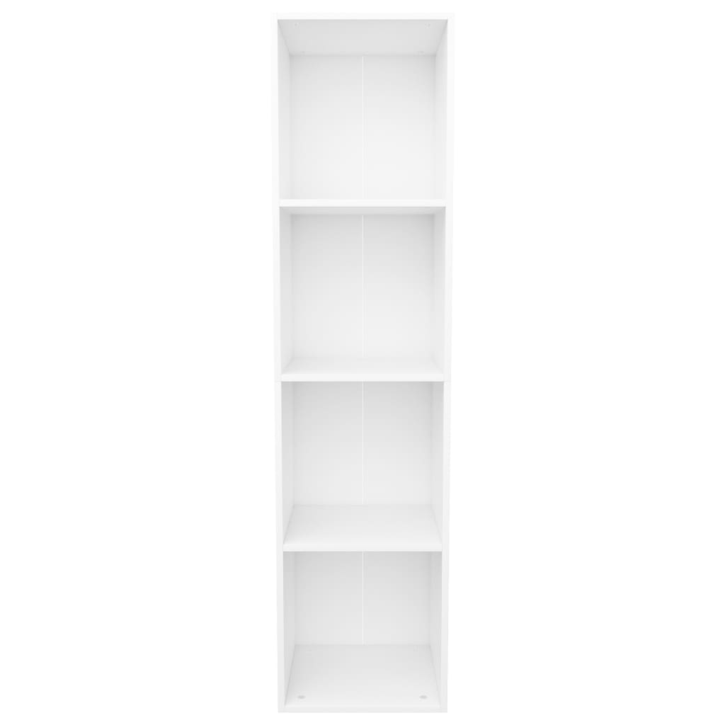 Bibliothèque/Meuble TV Blanc 36x30x143 cm Bois d'ingénierie