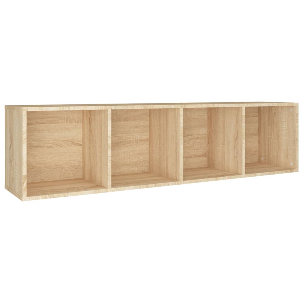 Bibliothèque/Meuble TV Chêne sonoma 36x30x143cm Bois ingénierie