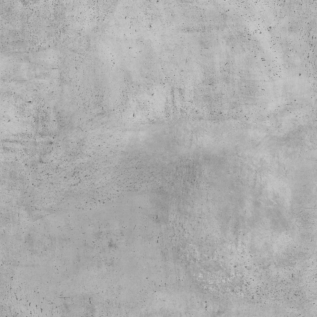 Étagères murales 3 pcs Gris béton Bois d'ingénierie