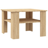 Table basse Chêne sonoma 60x60x42 cm Bois d’ingénierie