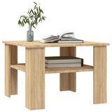 Table basse Chêne sonoma 60x60x42 cm Bois d’ingénierie