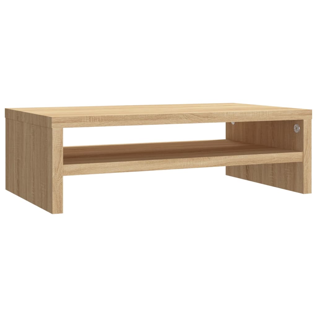 Support de moniteur Chêne sonoma 42x24x13 cm Bois d’ingénierie