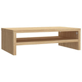 Support de moniteur Chêne sonoma 42x24x13 cm Bois d’ingénierie