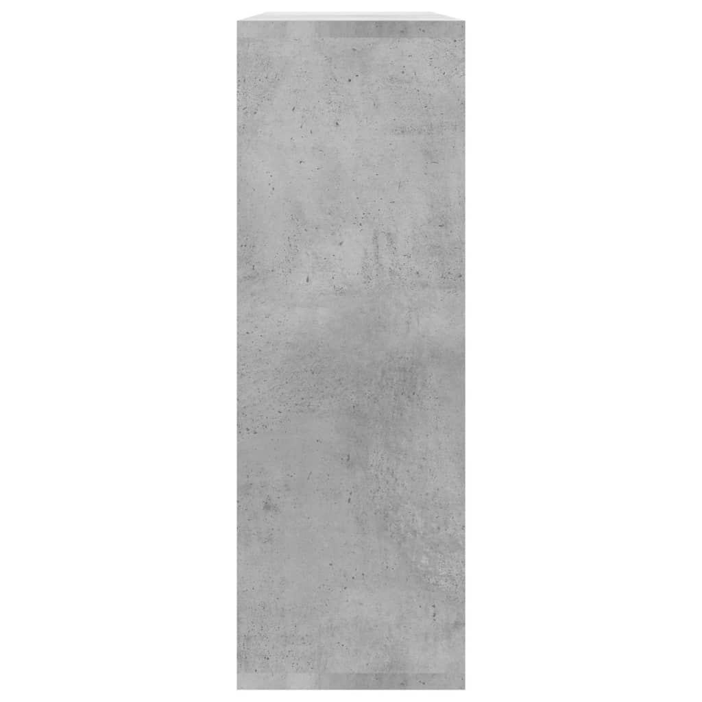 Étagères murales Gris béton 104x20x58,5 cm Bois d'ingénierie