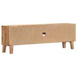 Meuble TV 130x30x45 cm Bois d'acacia massif