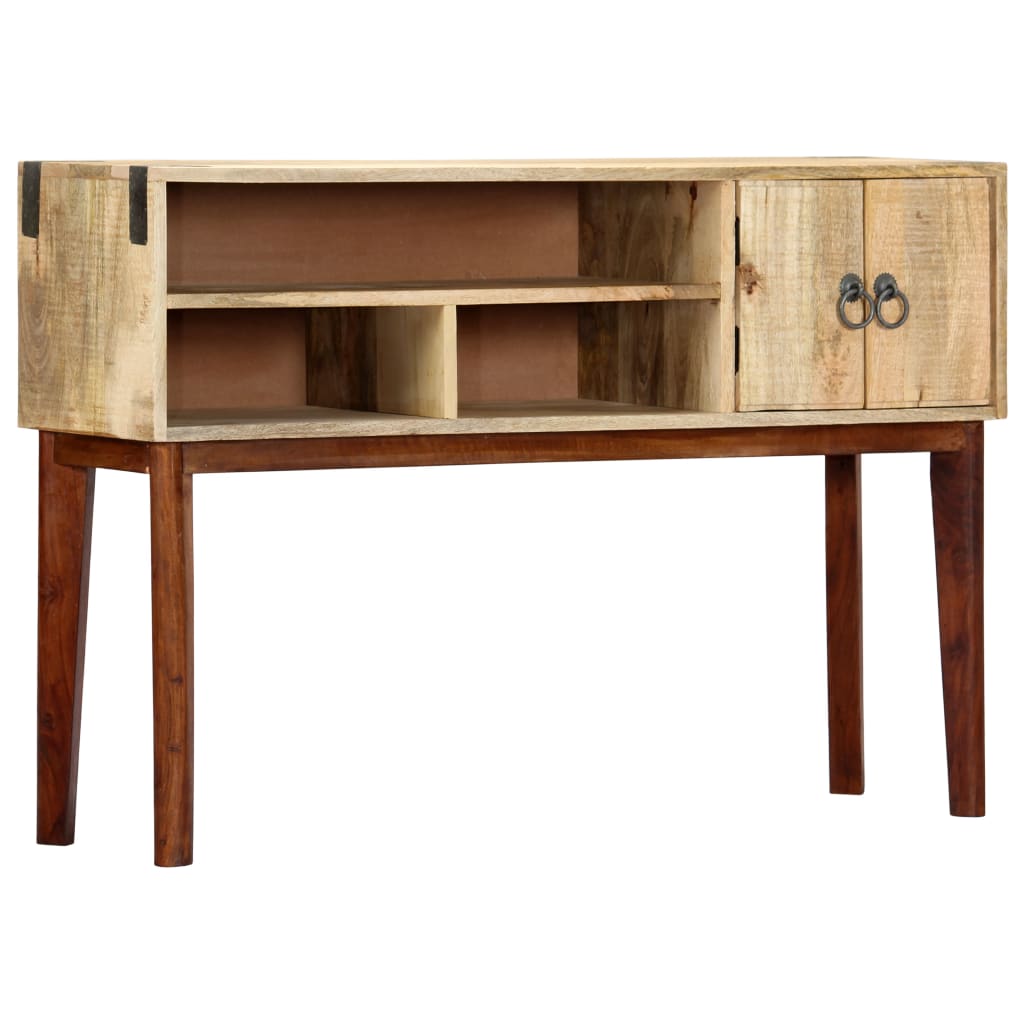 Console table 115x30x76 cm Solid raw mango wood