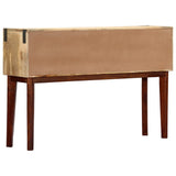 Console table 115x30x76 cm Solid raw mango wood