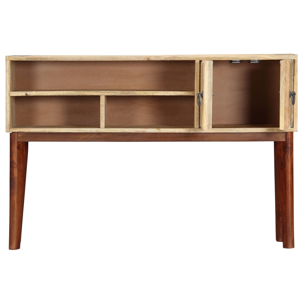 Console table 115x30x76 cm Solid raw mango wood