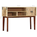 Console table 115x30x76 cm Solid raw mango wood