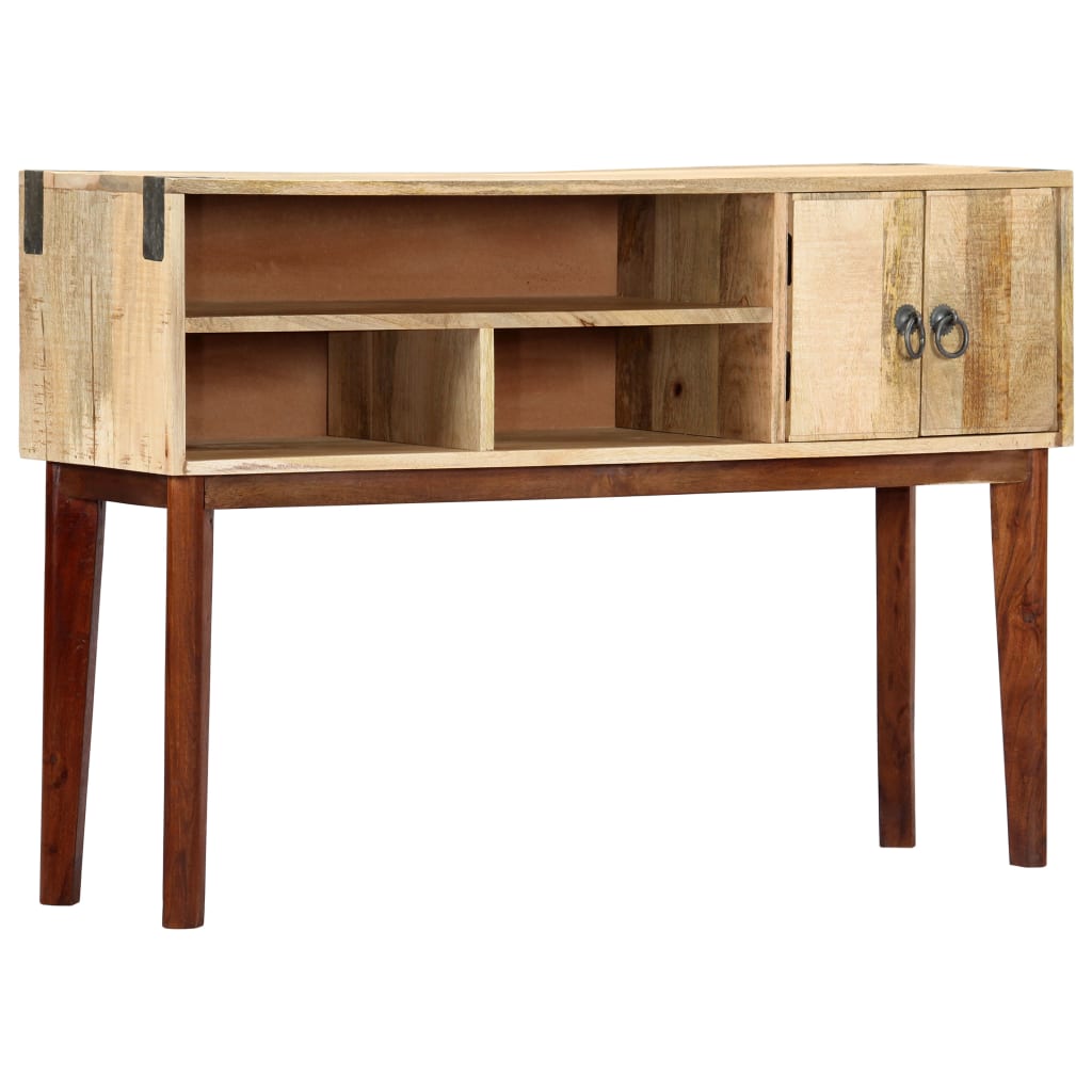 Console table 115x30x76 cm Solid raw mango wood