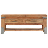 Table basse 110x52x45 cm Bois d'acacia solide