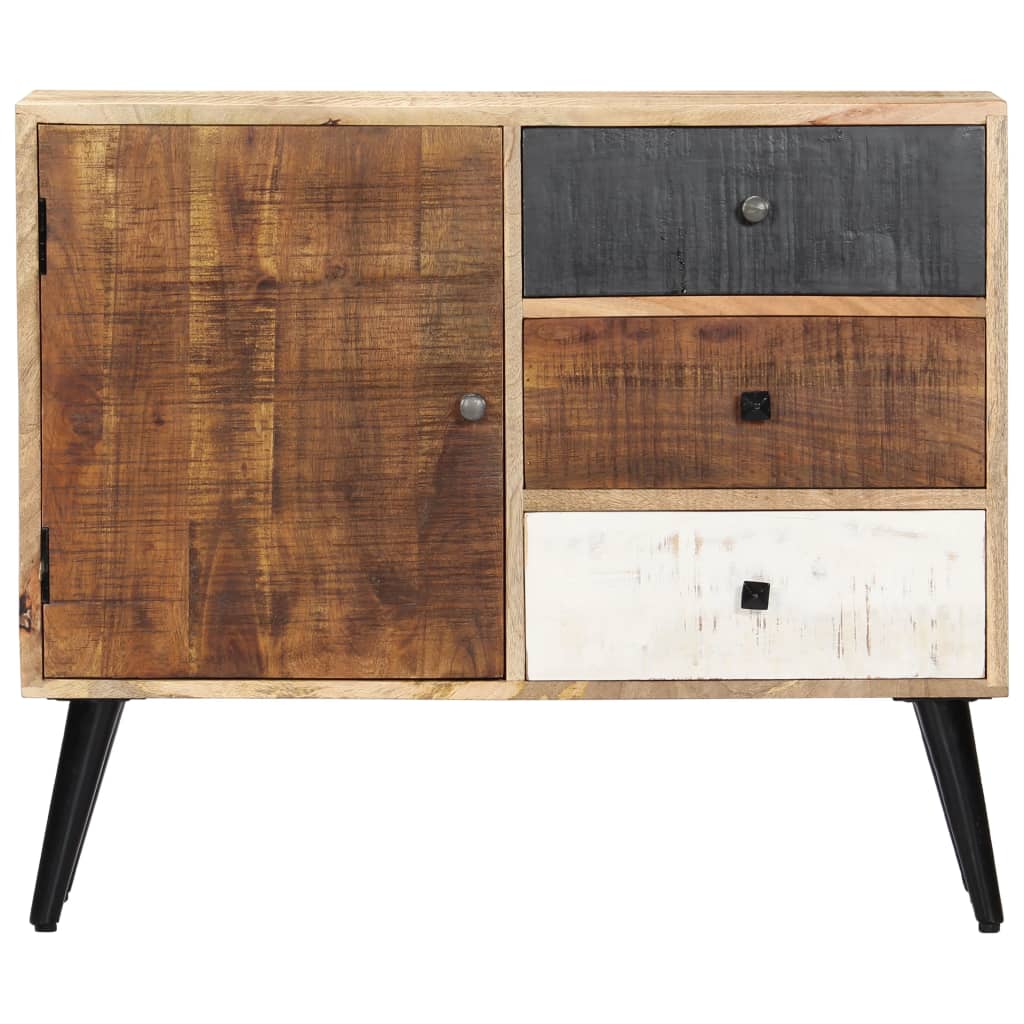 Buffet 88x30x73 cm Bois de manguier massif