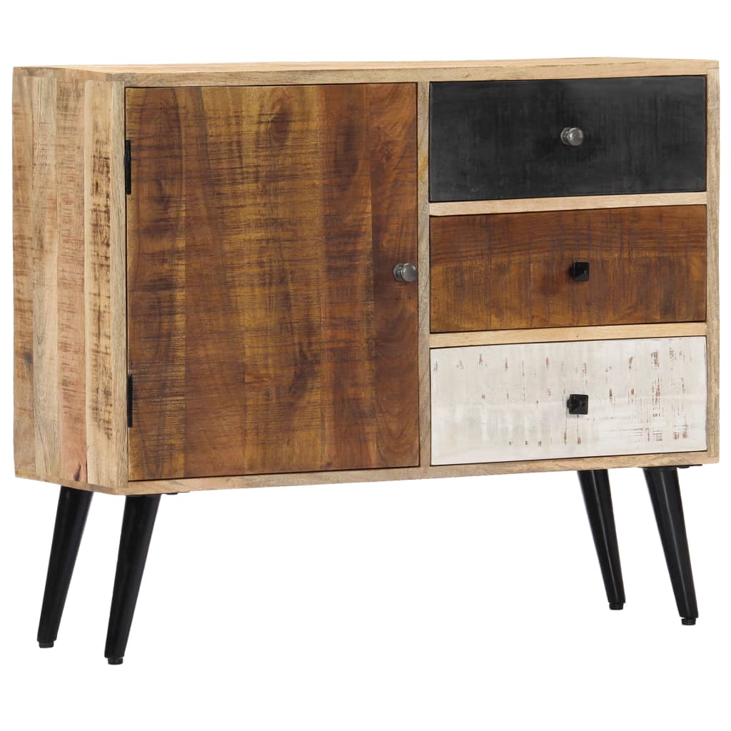 Buffet 88x30x73 cm Bois de manguier massif