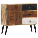 Buffet 88x30x73 cm Bois de manguier massif