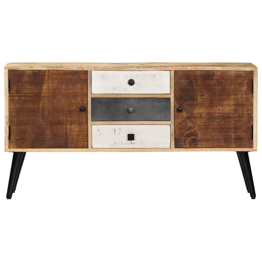 Buffet 118x30x62 cm Bois de manguier massif