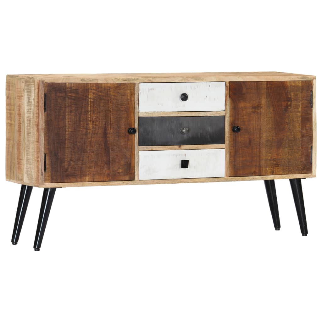 Sideboard 118x30x62 cm Massives Mangoholz