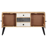 Buffet 118x30x62 cm Bois de manguier massif